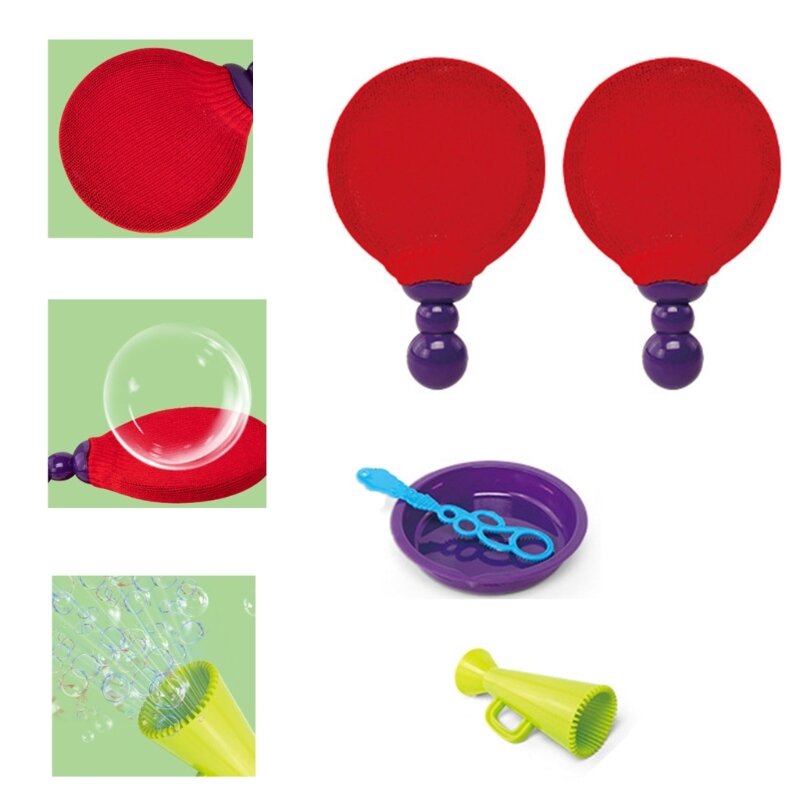 Легкая ракетка с пузырьками, простая в использовании мини-ракетка для дома, семейная игрушка для детей, дропшиппинг