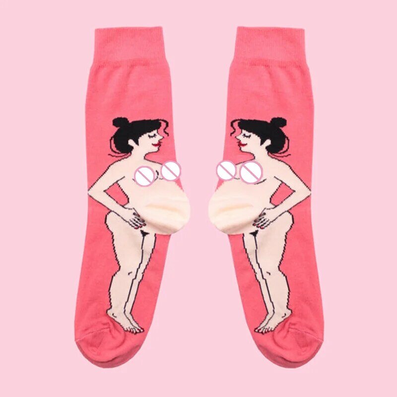 Chaussettes chaudes en coton éponge pour femmes enceintes, chaussettes optiques de dessin animé, meilleur cadeau pour des amis de soutien pendant la grossesse