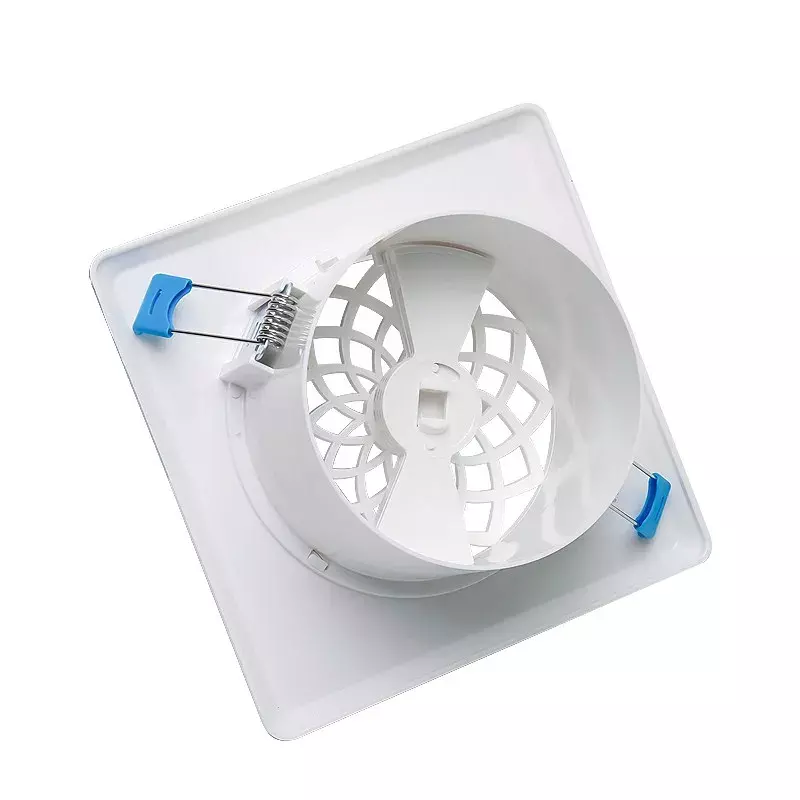 Adjustable Louver Air Vent Extract Valve Grille 75-200mm ABS Round Diffuser Ducting Ventilation Cover Indoor Fresh Air System