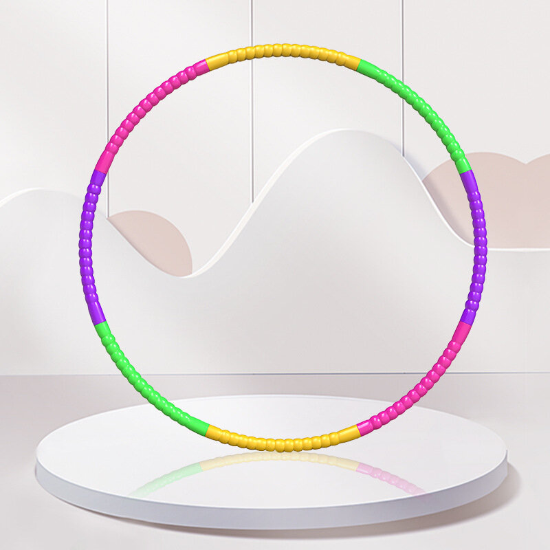 Sport Removable Color Hoop Equipment For Children Portable Exercise Plastic Fitness Training Hoola Circle Children's Best Gifts
