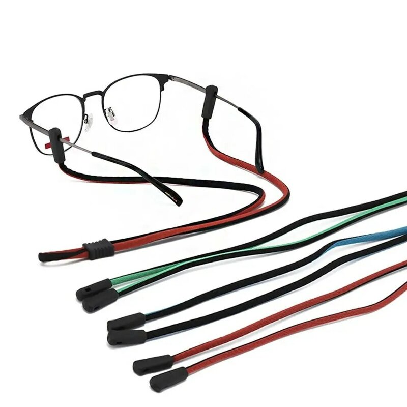 สายคล้องแว่นกันแดดสายคล้องแว่นตาป้องกันการสูญหายโซ่คล้อง penahan kacamata sarung kacamata ป้องกันการลื่น