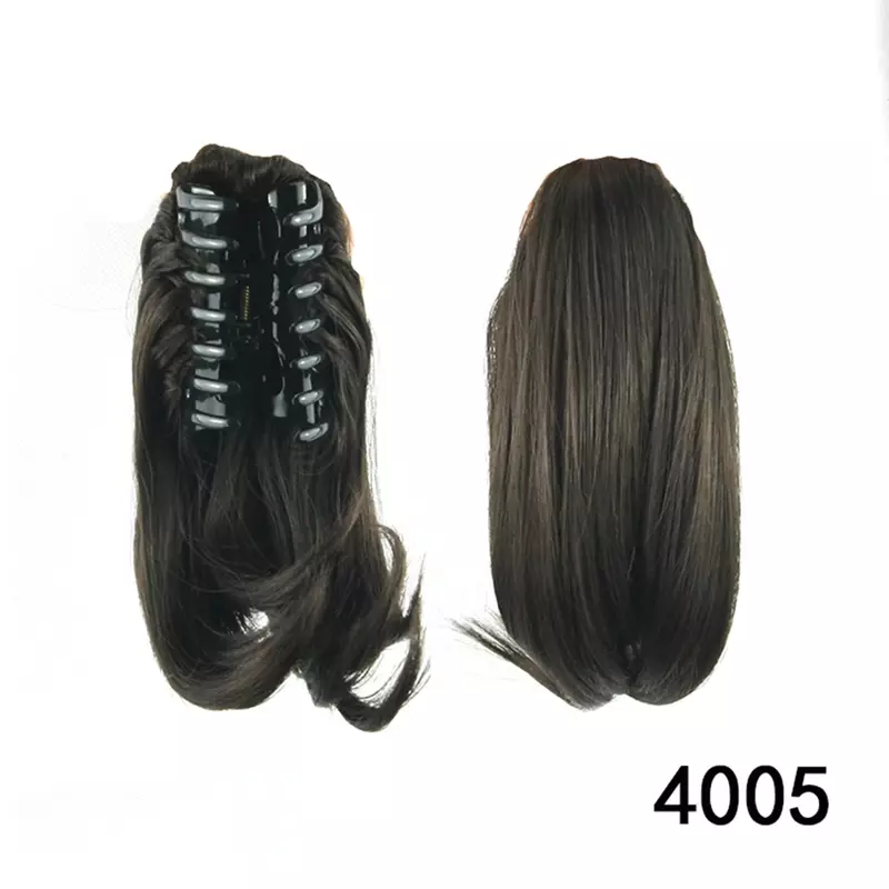 Женские искусственные волосы для прически «конский хвост» с зажимом
