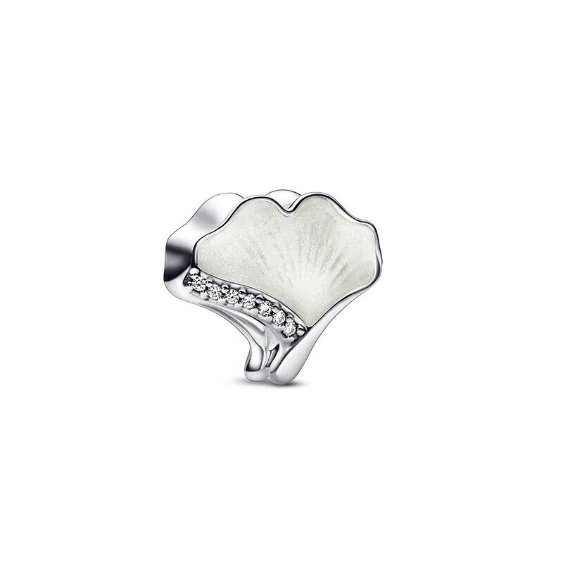 925 Sterling Silver dipasang asli mode cinta merica bintang liontin manik-manik gelang wanita kalung DIY aksesoris indah