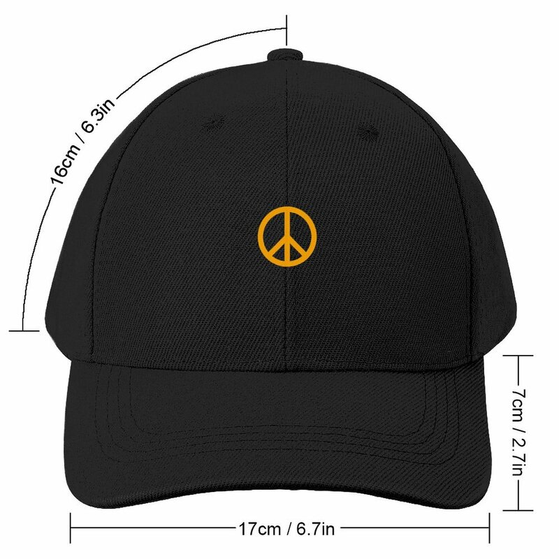 Бейсболка с надписью «PEACE SIGN» (оранжевая), кепка для гольфа |-F-| Кепка От Солнца, кепки, бейсболка, мужская, мужская, женская кепка для тенниса