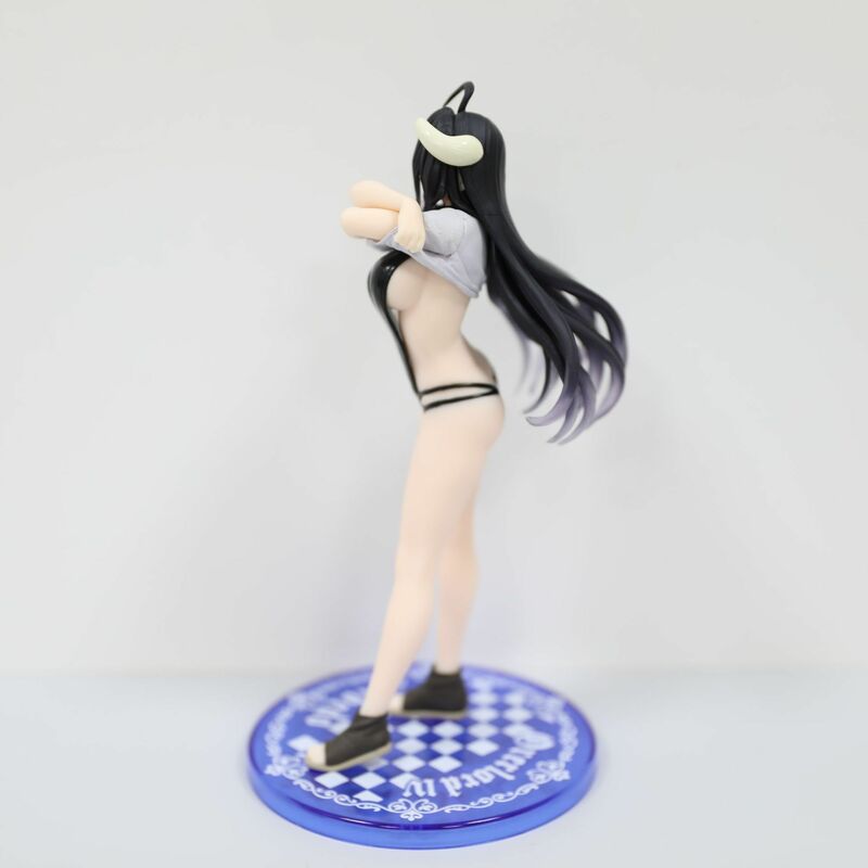 Figurka figurka figurka Anime 20cm Albedo bikini Model kolekcjonerski prezent lalki