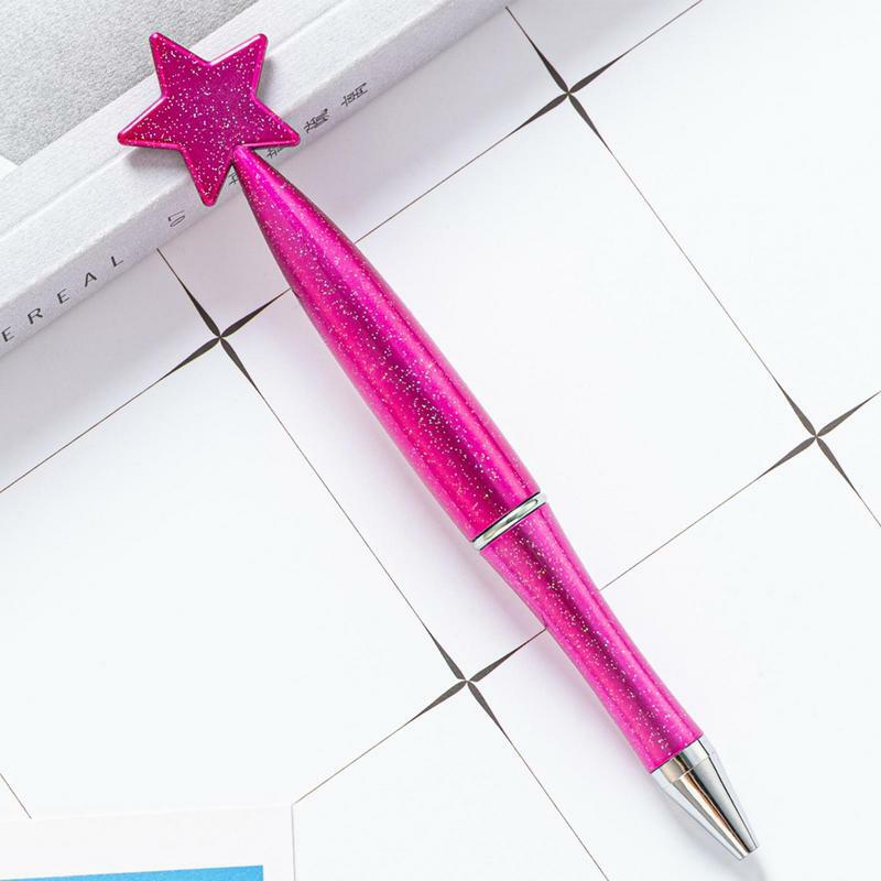 قلم حبر جاف متعدد الأغراض للمدرسة ، قلم على شكل نجمة ، مستلزمات مكتبية ناعمة ولطيفة ، كاواي ، جمالية