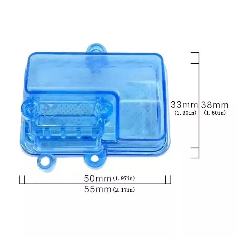 Plastic Waterproof Receiver Receiving Box for Huanqi727 / Slash RC Car Remote Control Accesory