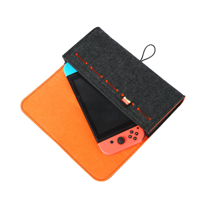 Tas Penyimpanan Host Kartu Game Portabel Casing Kantong Pelindung Carry Travel Cover Pembawa Pelindung untuk Nintendo Switch OLED NS