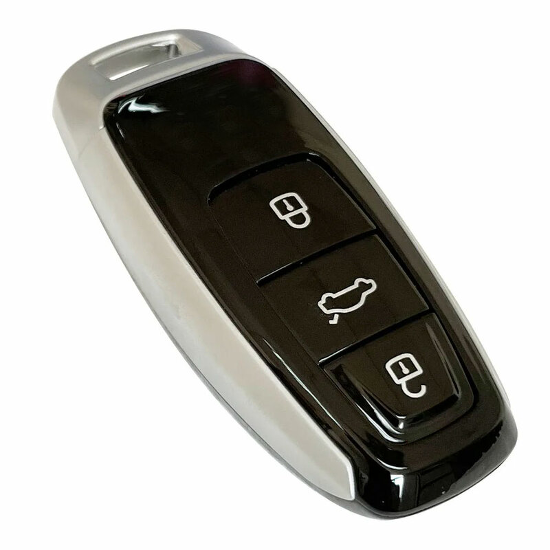 XNRKEY 3 Button Upgraded Modified Smart Keyless Remote Key Shell Case Fob for Audi A1 A4 A6 A8 Q2 Q3 Q5 Q7 R3 RS3 RS5 S1 TT