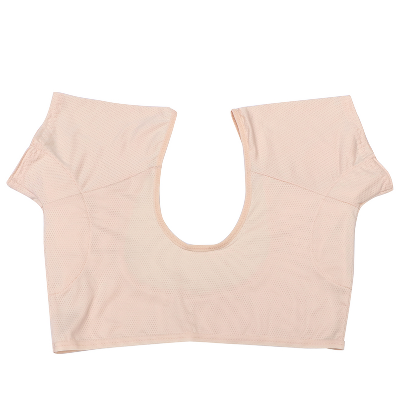 Sweat Absorbing Pads Garment Shield Plus Size Women’s Quick Drying Sweat Pad Short Sleeve Washable Women Vest