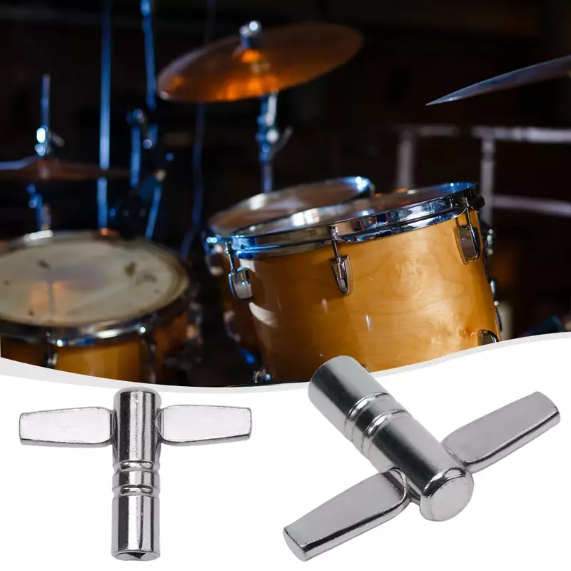 Universele Drum Tuning Key Metal Drumstick Drumstel Vierkante Drumsleutel Massief En Duurzaam 5X5 Mm Vierkante Percussie Delen