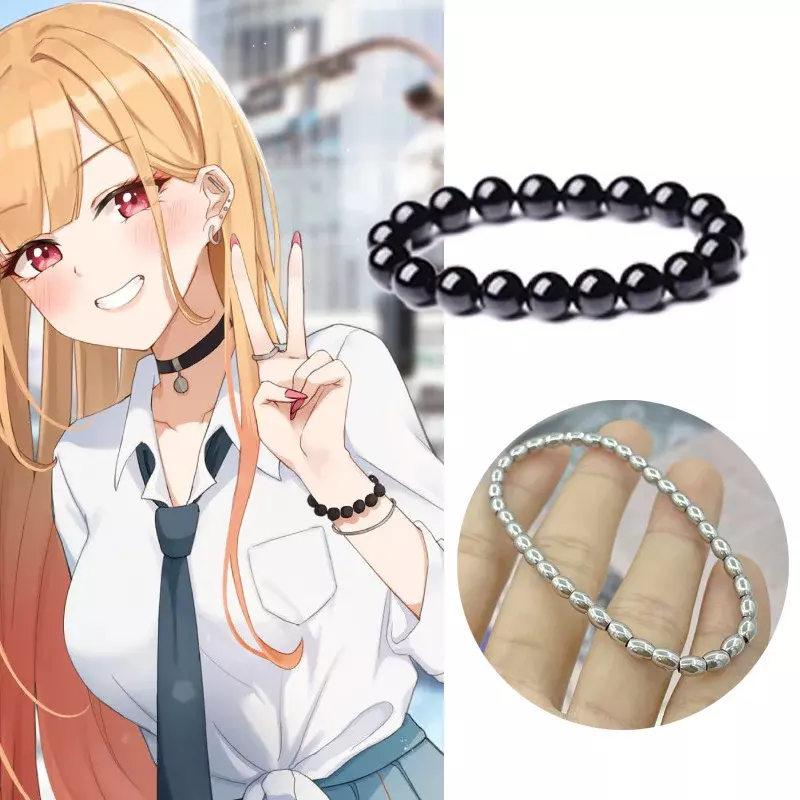 Anime Marin Kitagawa Oorbellen Ketting Cosplay Accessoires Nail Art Oren Armband Ringen Mijn Jurk-Up Lieveling Cosplay Props Gift