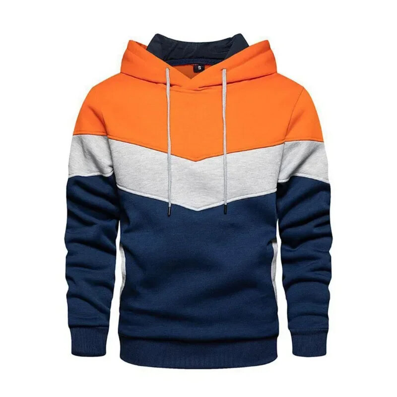 Suéter térmico con capucha para hombre, ropa deportiva informal, negro, otoño, invierno, exterior, moda urbana