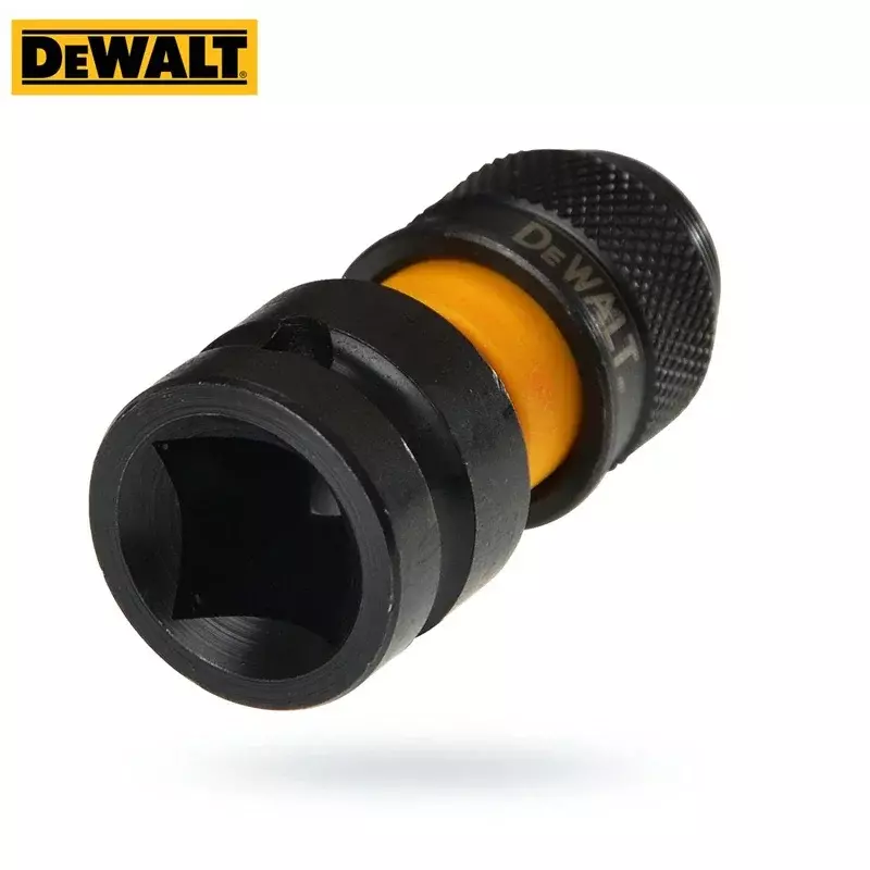 DEWALT ประแจผลกระทบอะแดปเตอร์ DT7508-QZ 1/4 "Hex 1/2" เครื่องมืออุปกรณ์เสริมกุญแจเลื่อนเฟืองสปริงชุด Drive Converter DT7508-A9