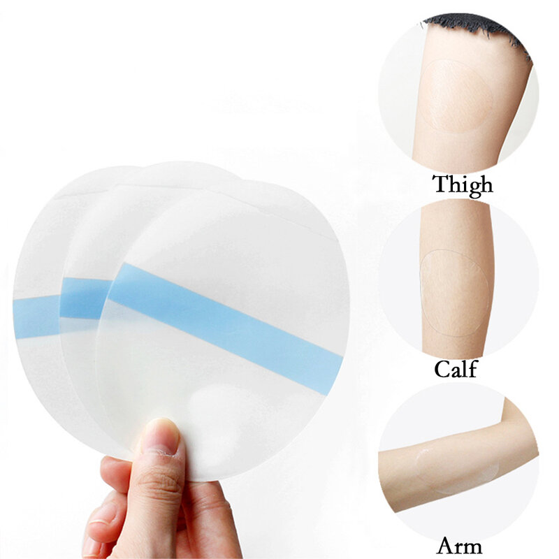 Damskie wewnętrzne ubrania na uda naszywki ze spandeksu niewidoczna taśma na ciało podkładki antypoślizgowe niepokryte elastyczne naszywki bandaż na legginsy