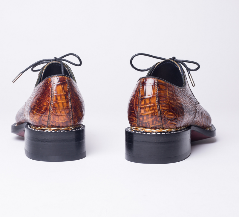 Sanyeshing Crocodile Sapatos para Homens, Sapatos de vestido franceses