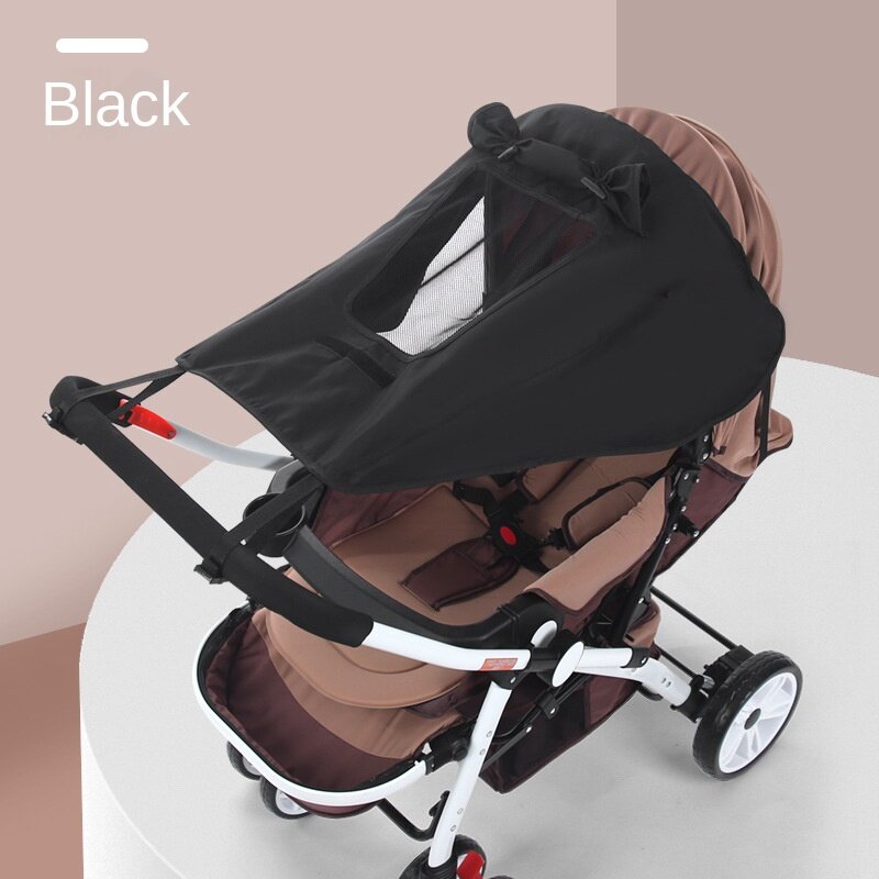 Universal Two-Way Stroller Toldo Acessórios, Anti-Ultravioleta Sunscreen Cover, Anti-Chuva, Baby Canopy, Alta Paisagem