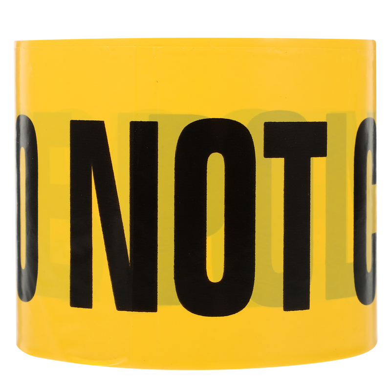 Barricade Tape Security Line Do Not Enter Printed Tape Construction Barrier Safety Tape