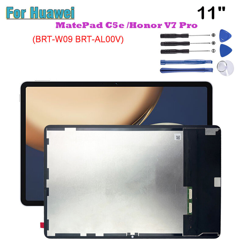 Aaa + 11 Inch Voor Huawei Honor V7 Pro V7pro BRT-W09 BRT-AL00V LCD-Scherm Touchscreen Volledige Assemblage Vervangende Onderdelen