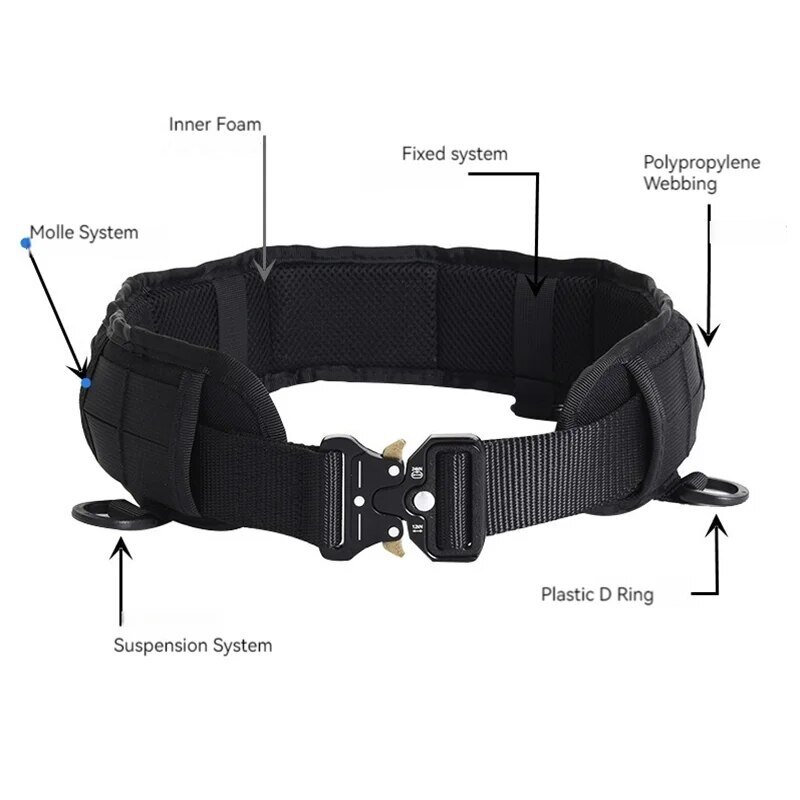 Outdoor Military Fan Belt Multi-functional Real Life Wilderness Downfield Gear Hanging Attachment Set