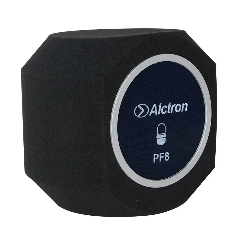 Аксессуары для микрофона Alctron PF8, микрофон с шумоподавлением и ветровым экраном для личного прослушивания музыки, прямой трансляции
