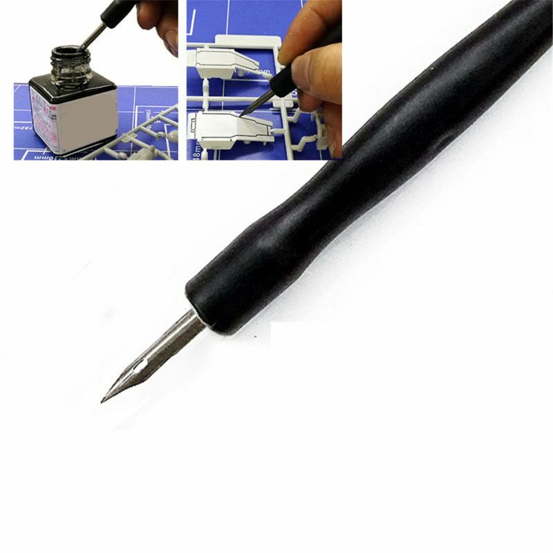 HUYU نموذج تلوين القلم تسرب خط تدفق اللوحة أداة DIY أداة التلوين الحرفية
