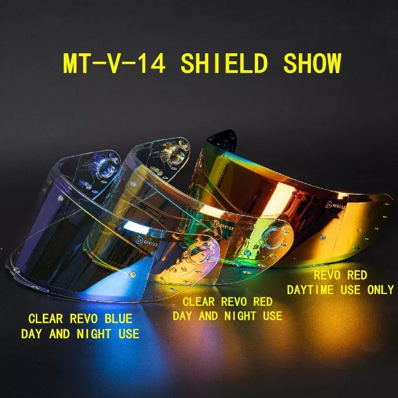 MT-V-14 Helm Schild Voor Mt Motorhelm Alleen Voor Model Rapid Rapid Pro Blade 2 Sv Revenge 2 Targo Helm shield