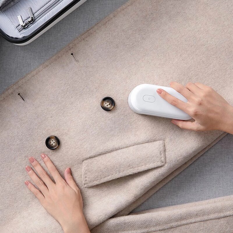 Машинка для удаления катышков Xiaomi Mijia, перезаряжаемый триммер для одежды, тканевая бритва, Usb-ролик для удаления катышков