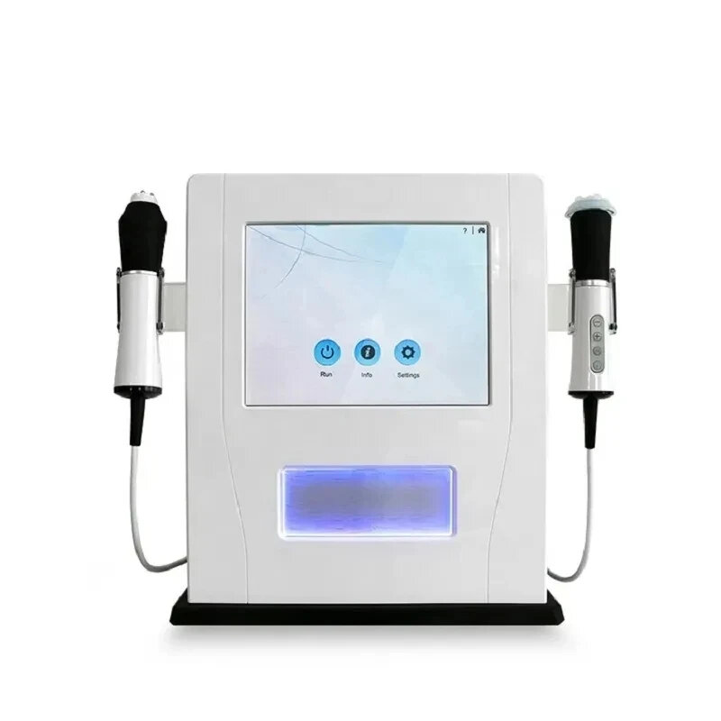Máquina Facial Oxy 3 en 1 con tecnología de nanoburbujas de CO2, rejuvenecimiento de la piel, estiramiento de la piel, uso en salón de Spa