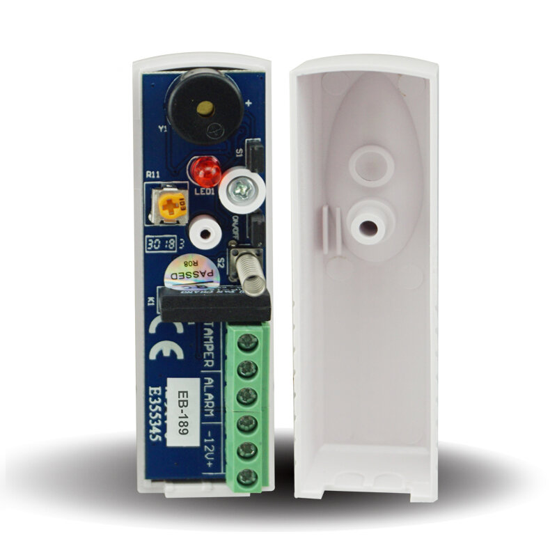 Allarme sensore di vibrazione a riposo automatico, rilevatore di vibrazioni, sistema di allarme sensore di vibrazione della finestra