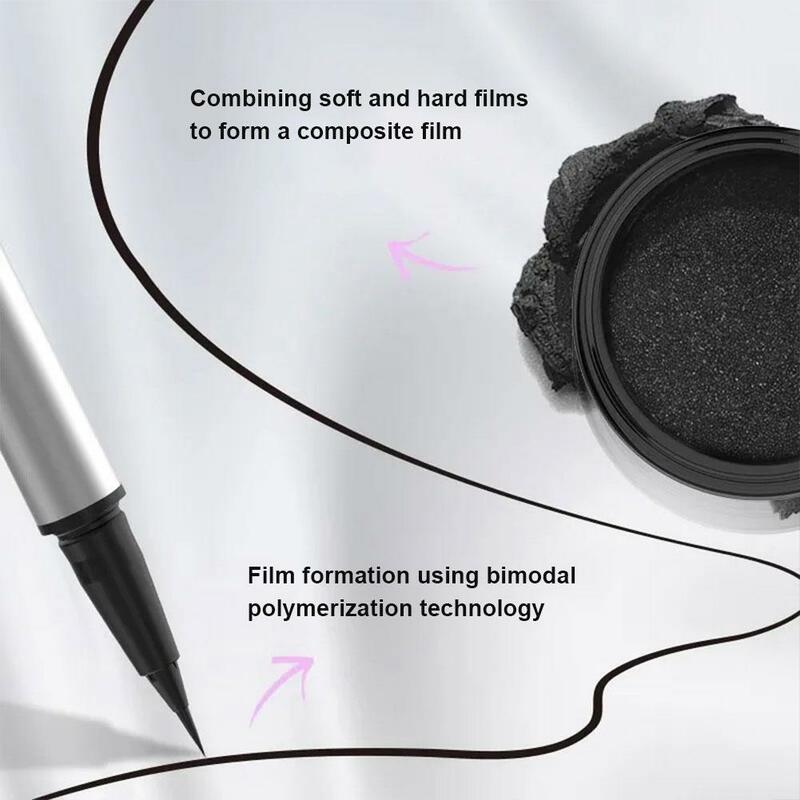 2in 1 Set cap bulu mata bawah tahan air baru mudah digunakan celak mata cepat kering portabel 0.01mm cap bulu mata rendah dengan tinta