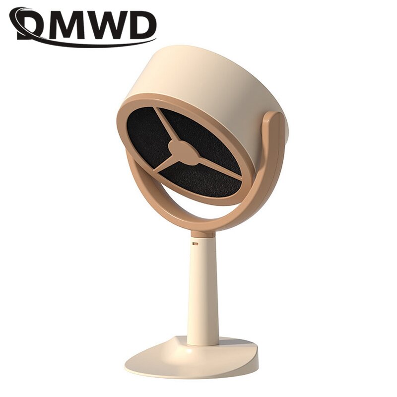 DMWD-minicampana Extractora para el hogar, campana extractora de aire de alta succión, ventilador de escritorio, barbacoa, Camping, elimina el olor, recargable