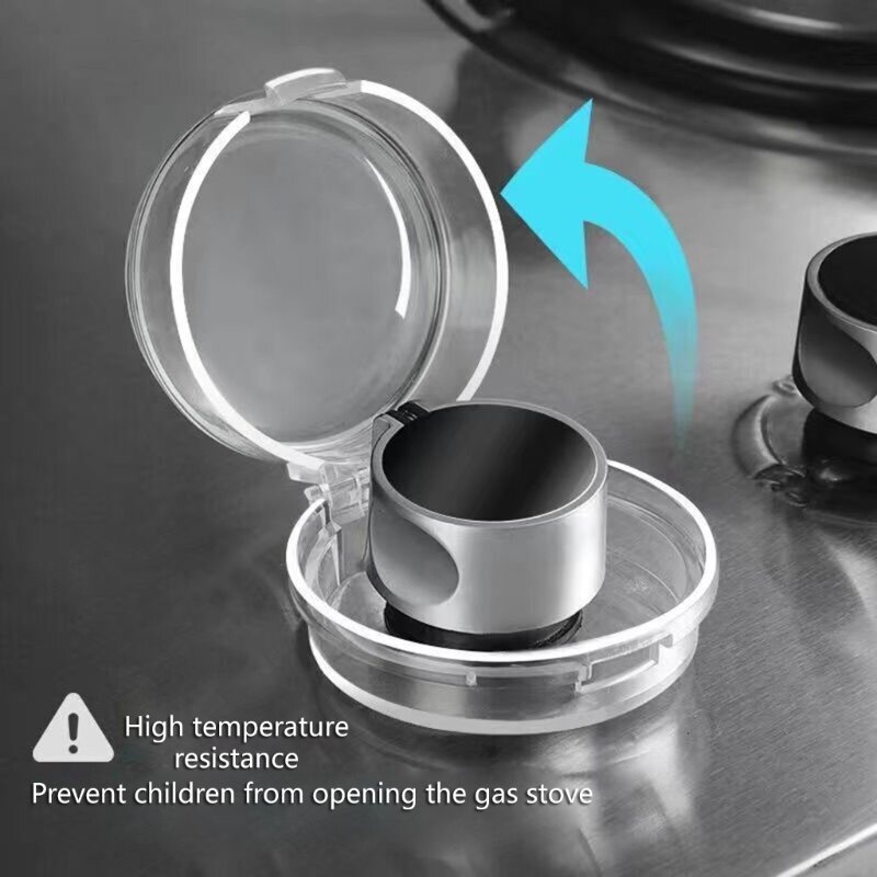 Safety Lock Cap Lid Cover Kitchen Cooker Button Protections Tool for Children