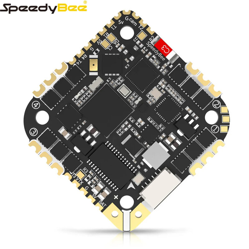 Speedybee 35A F745 AIO BLS 25.5x25.5ตัวควบคุมการบินสำหรับโดรน FPV ฟรีสไตล์ชิ้นส่วน DIY