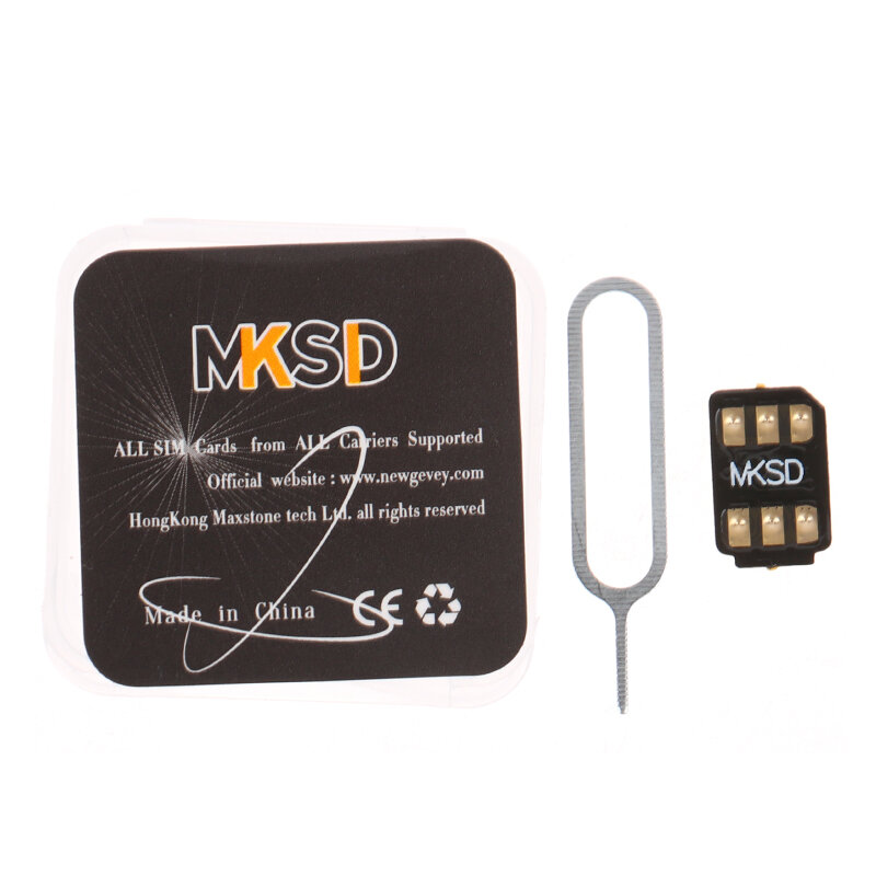 Adesivo de cartão MKSD para telefone, desbloqueio, 6S, 11PM, 12PM, 12PM, 13PM, 1Pc