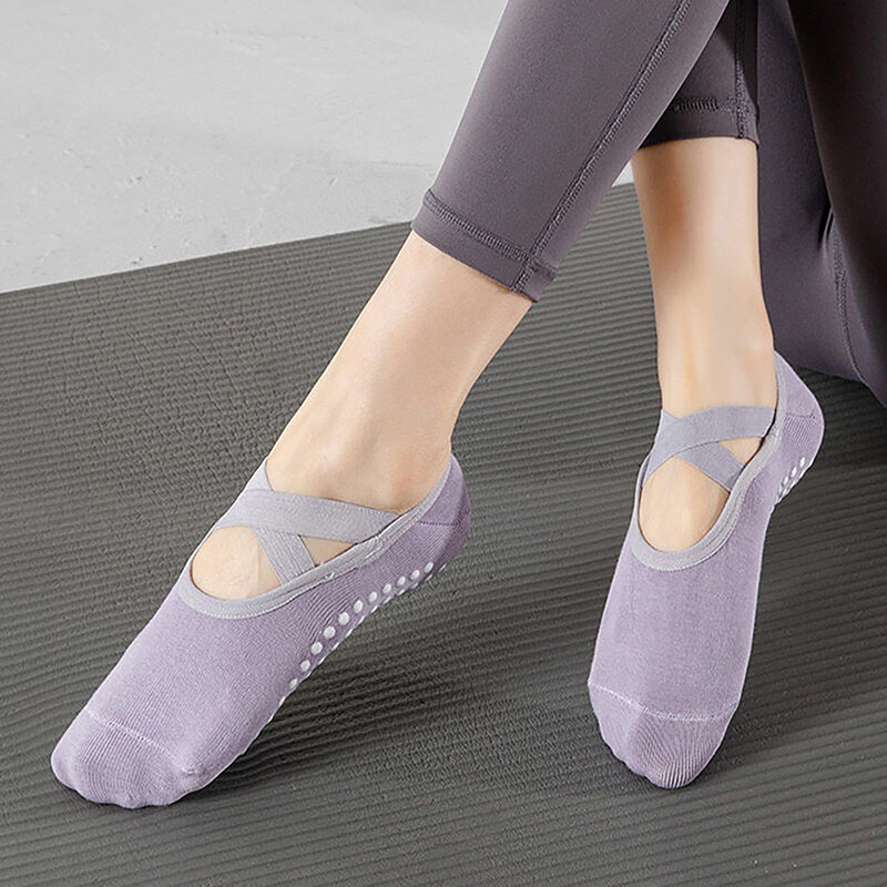Yoga Socken profession elle Anti-Rutsch-Socken Frau Sport schweiß absorbierende atmungsaktive Pilates Socken Damen Ballett Tanz