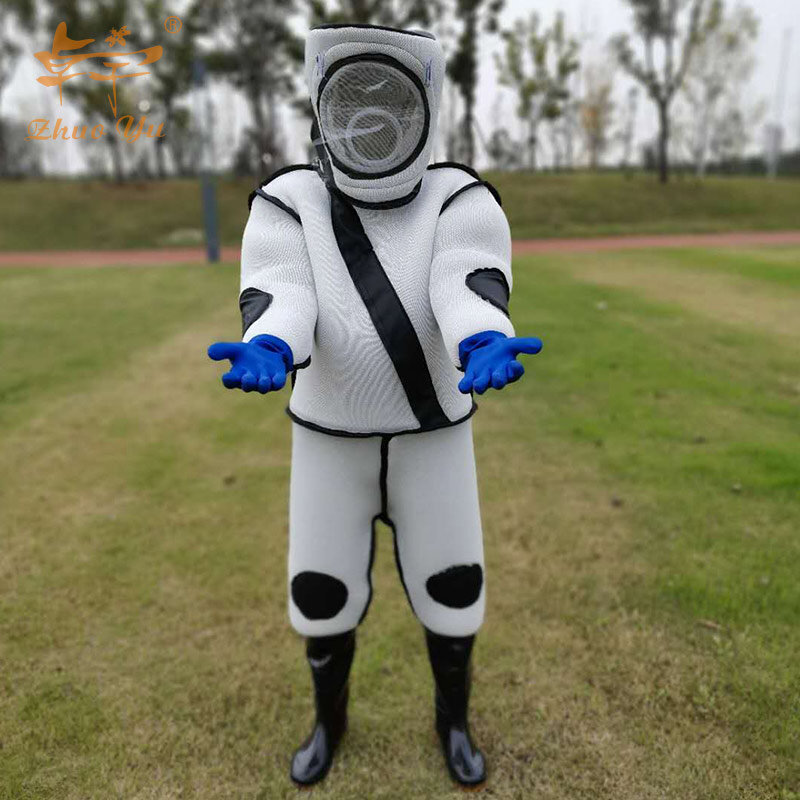 Bee Hornet-Apicultor Outfit, Terno de apicultura 3D, Ventilador elétrico USB opcional, Evitar roupas protetoras de vespas