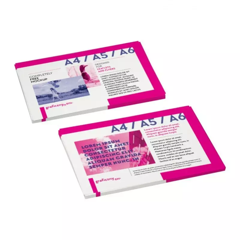 Customized product.Custom Printed Business Paper A4 A3 Flyers Printing Brochures Service In Cheap Price