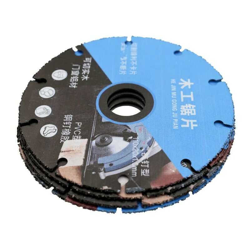 1PCS 105/110/115/125MM Alloy Woodworking Saw Blade Alloy Cutting Disc Solid Wood Aluminum Plastic Electric Saw Blade