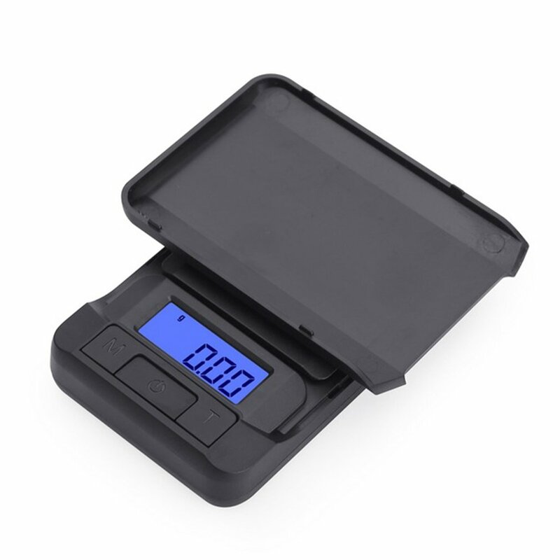 200G * 0.01G/500G * 0.1G Hoge Nauwkeurigheid Pocket Elektronische Digitale Weegschaal Voor Sieraden Balance gram Voor Precisie Keuken Weegschaal