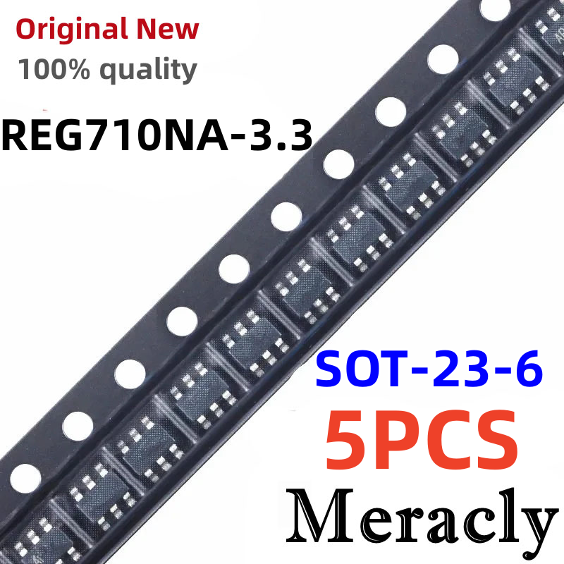 REG710NA-3.3 R10C sot23-6 칩셋, 5 개, 100% 신제품