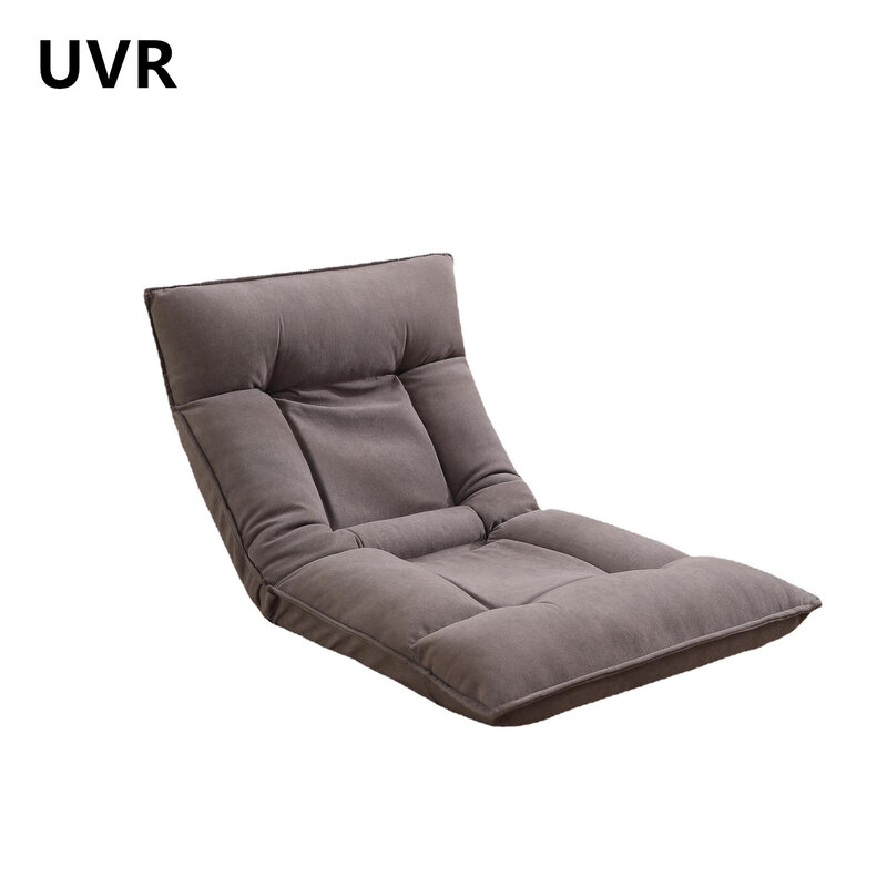 UVR Lazy Sofa Household Small Single Sofa Chair Foldable Tatami Window Backrest Chair Living Room Adjustable Reading Chair