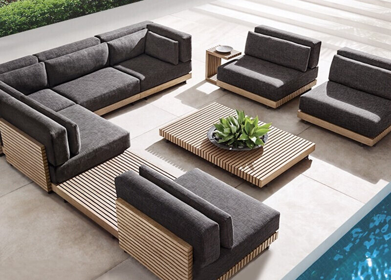 Outdoor sofa patio villa furniture