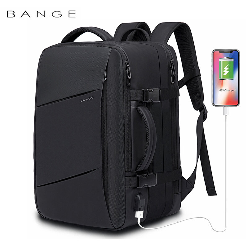 Zaino da viaggio uomo 17.3 zaino per Laptop zaino da lavoro estetico grande borsa da scuola maschile zaino USB impermeabile moda uomo