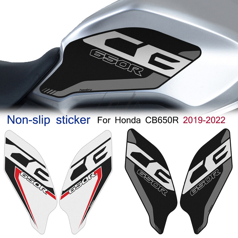CB 650R Motorcycle Side Tank Pad Protection Knee Grip Traction Accessorie For Honda CB650R 2019-2022 Anti-slip sticker