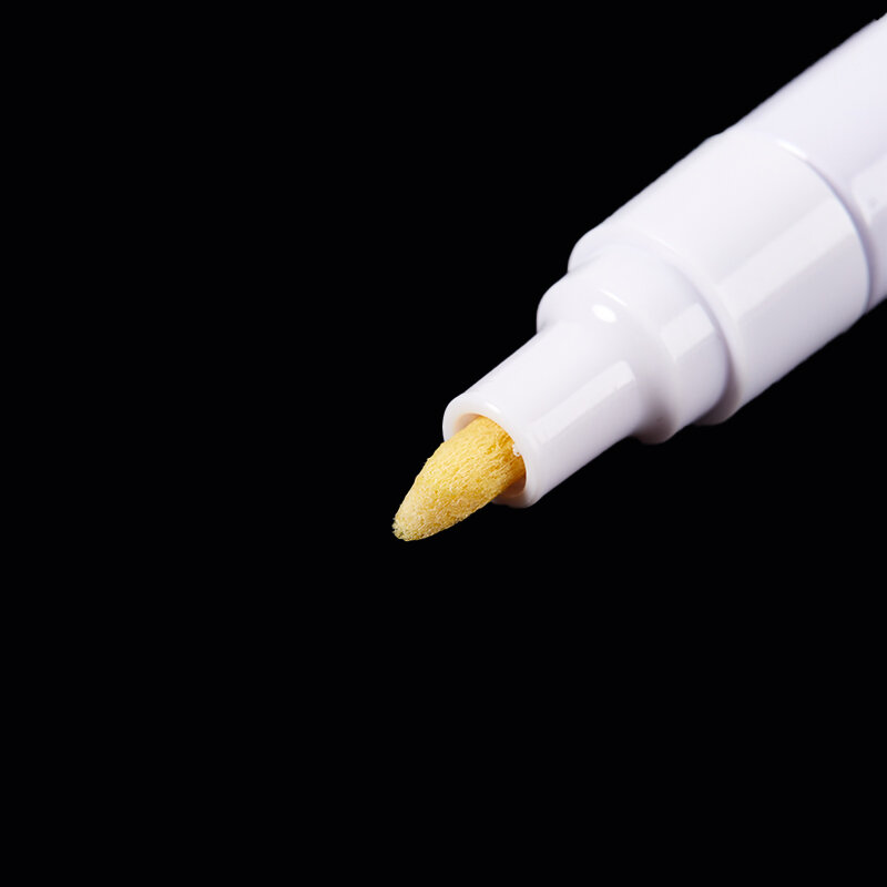 Punta de bolígrafo Reversible de doble cabeza, tubo de aluminio, accesorio de bolígrafo de pintura, estuche vacío, se puede llenar con tinta, 3-6MM
