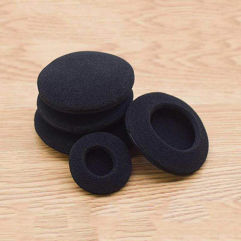 Coussinets d'oreille en mousse épaissie pour écouteurs, housses de coussins de remplacement en éponge, étui pour écouteurs, 2 pièces, 3.5 cm, 4.5 cm, 5/5 cm, 6cm