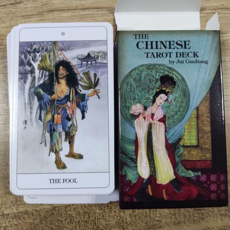 Chinesische Tarot Deck Kartenspiele 10.3*6cm