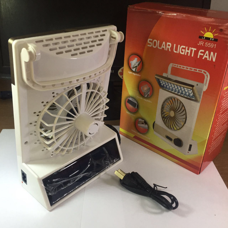 9-calowy Mini akumulator lampa słoneczna mały wentylator wentylator akademik lampa stołowa LED wielofunkcyjny mały wentylator