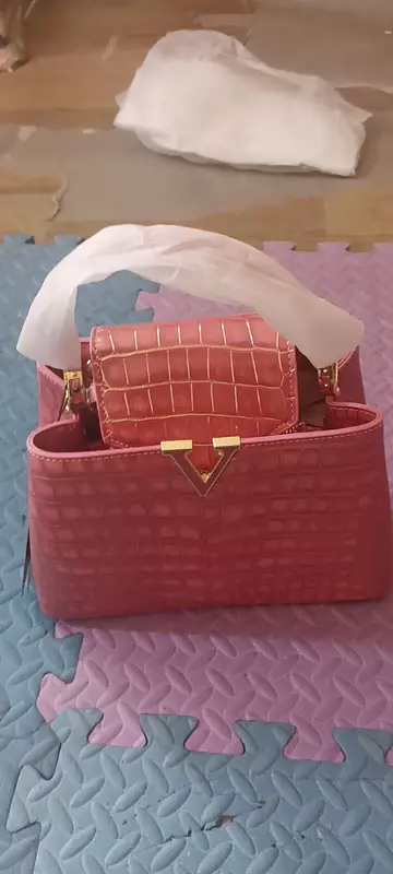 Luksusowy projektant nowy, 2024, wysokiej jakości torebki na ramię z nadrukiem krokodyla ze skóry сумка dla kobiet 가유hot Sell